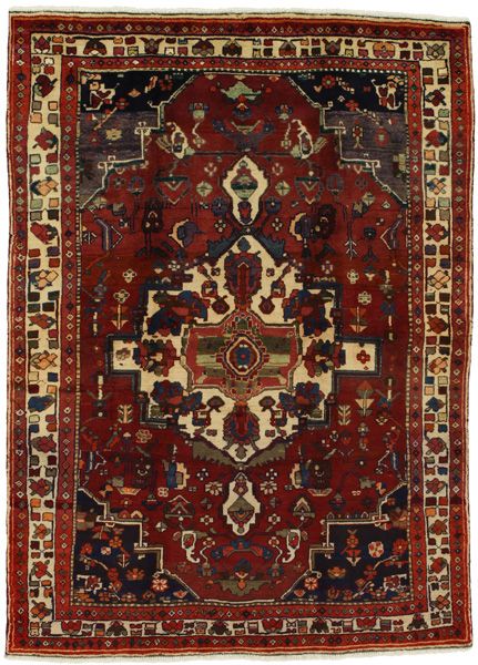 Bakhtiari Персийски връзван килим 224x162