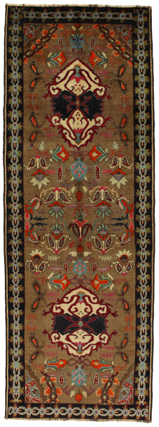 Gabbeh - Qashqai Персийски връзван килим 302x107