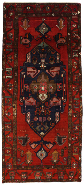 Tuyserkan - Hamadan Персийски връзван килим 353x154