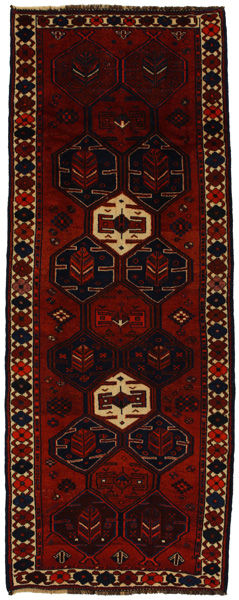 Bakhtiari - Qashqai Персийски връзван килим 366x140