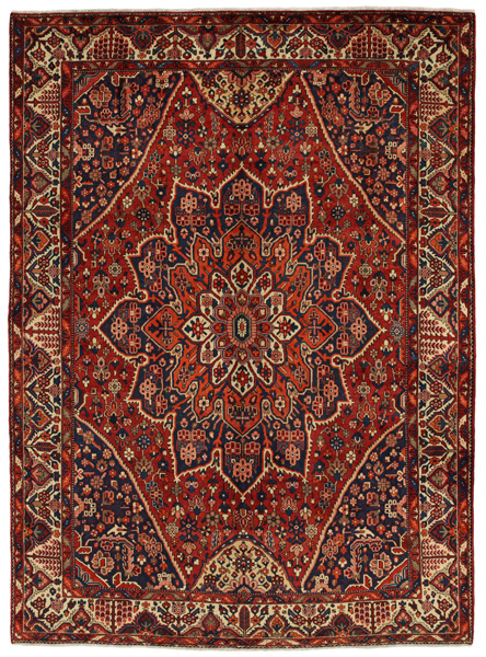 Bakhtiari Персийски връзван килим 401x302