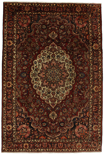 Bakhtiari Персийски връзван килим 377x253