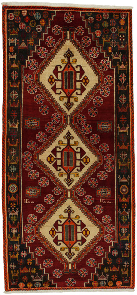 Tuyserkan - Hamadan Персийски връзван килим 254x117