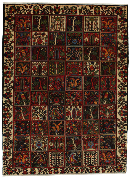 Bakhtiari Персийски връзван килим 279x205