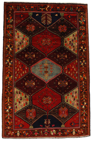 Bakhtiari Персийски връзван килим 305x196