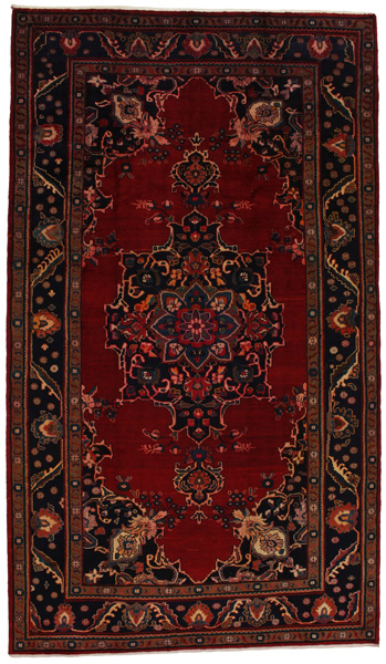Bakhtiari Персийски връзван килим 389x223