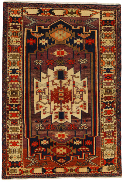 Afshar - Sirjan Персийски връзван килим 213x144