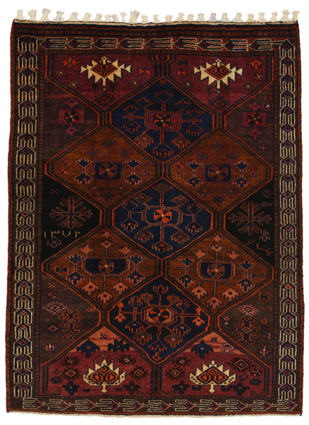 Bakhtiari - Lori Персийски връзван килим 206x154