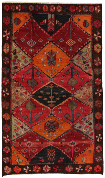 Bakhtiari Персийски връзван килим 266x156