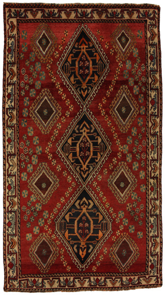 Qashqai - Shiraz Персийски връзван килим 270x149