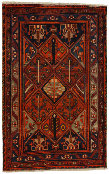 Bakhtiari Персийски връзван килим 254x157