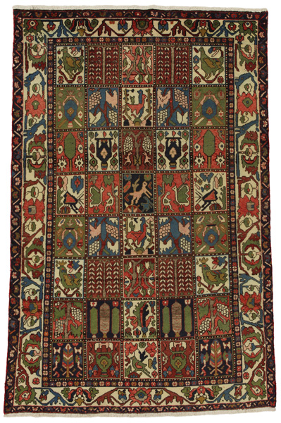 Bakhtiari - Garden Персийски връзван килим 240x155