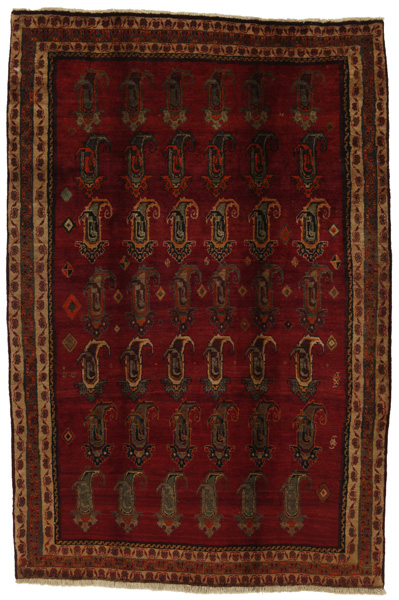Qashqai Персийски връзван килим 275x180