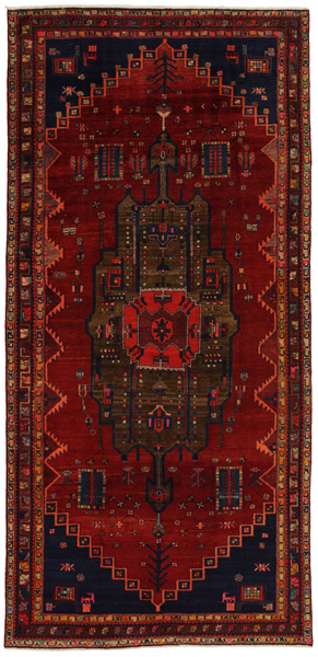 Tuyserkan - Hamadan Персийски връзван килим 437x209