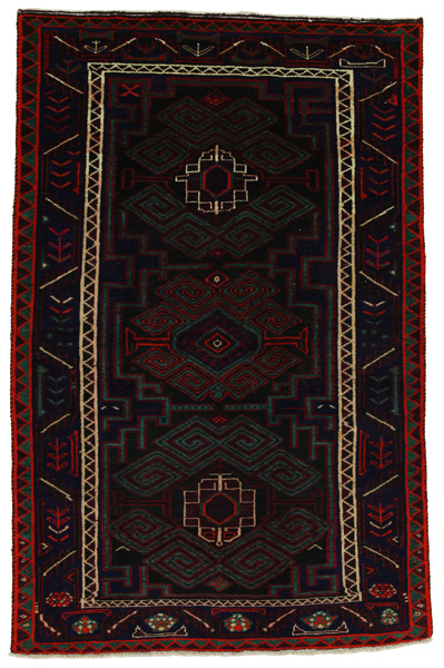 Koliai - Kurdi Персийски връзван килим 207x135
