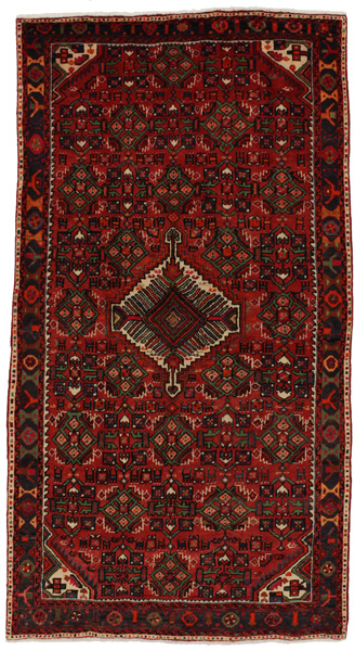 Hosseinabad - Hamadan Персийски връзван килим 299x162