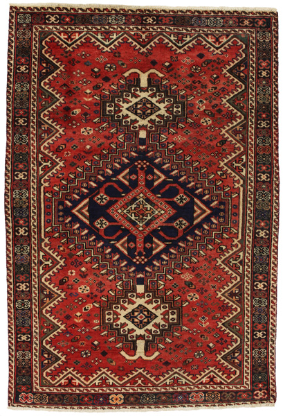 Yalameh - Qashqai Персийски връзван килим 200x134