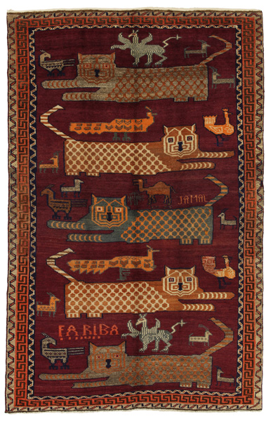 Lori - Bakhtiari Персийски връзван килим 226x144