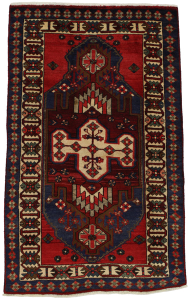 Tuyserkan - Hamadan Персийски връзван килим 229x138