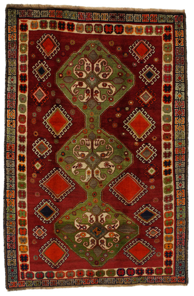 Yalameh - Qashqai Персийски връзван килим 227x147