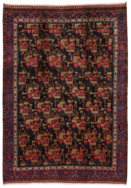 Afshar - Sirjan Персийски връзван килим 282x200