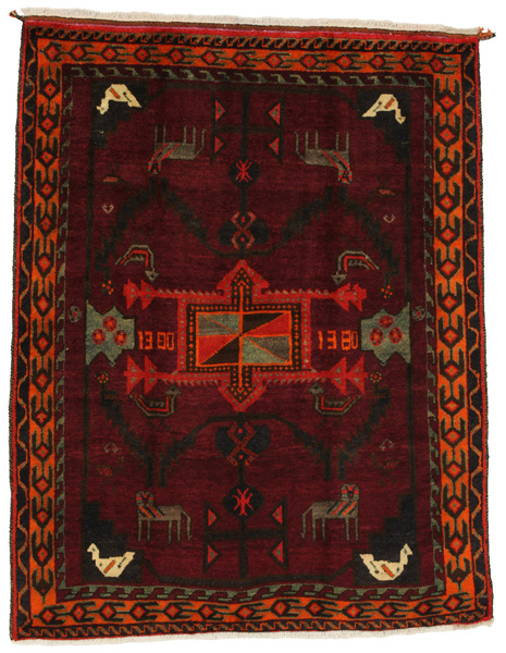 Lori - Bakhtiari Персийски връзван килим 202x154