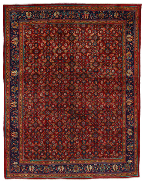Hosseinabad - Hamadan Персийски връзван килим 381x291