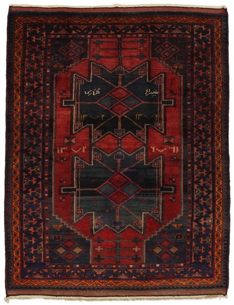 Tuyserkan - Hamadan Персийски връзван килим 200x152