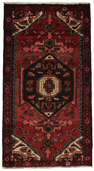 Tuyserkan - Hamadan Персийски връзван килим 148x78