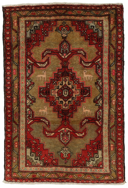 Zanjan - Hamadan Персийски връзван килим 116x77