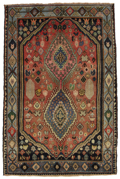 Zanjan - Hamadan Персийски връзван килим 161x105