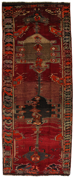 Bakhtiari - Qashqai Персийски връзван килим 393x154