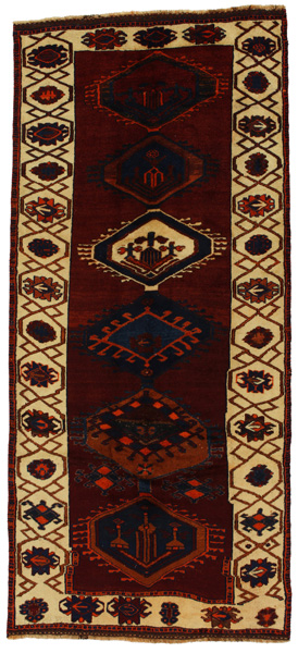 Bakhtiari - Qashqai Персийски връзван килим 340x150
