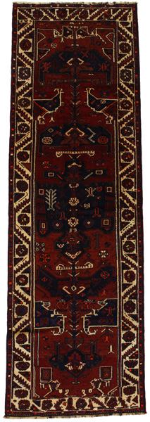 Bakhtiari - Qashqai Персийски връзван килим 405x129