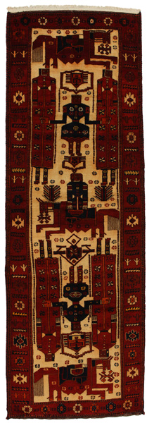 Bakhtiari - Lori Персийски връзван килим 379x126