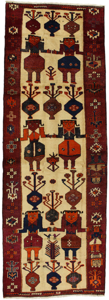 Bakhtiari - Lori Персийски връзван килим 405x139