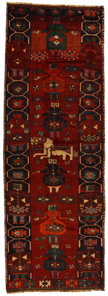 Bakhtiari - Qashqai Персийски връзван килим 400x137