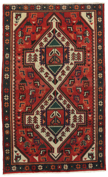 Tuyserkan - Hamadan Персийски връзван килим 224x136
