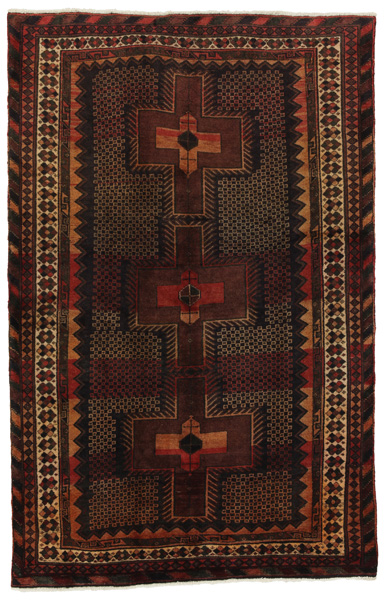 Afshar - Sirjan Персийски връзван килим 220x141
