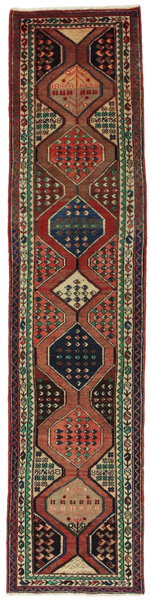Enjelas - Hamadan Персийски връзван килим 334x77