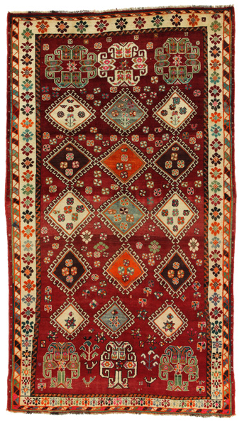 Yalameh - Qashqai Персийски връзван килим 284x160