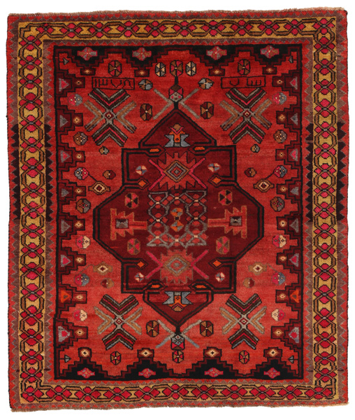 Lori - Qashqai Персийски връзван килим 178x154