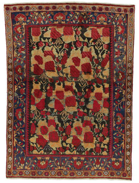 Bakhtiari Персийски връзван килим 202x148