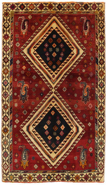 Yalameh - Qashqai Персийски връзван килим 242x138