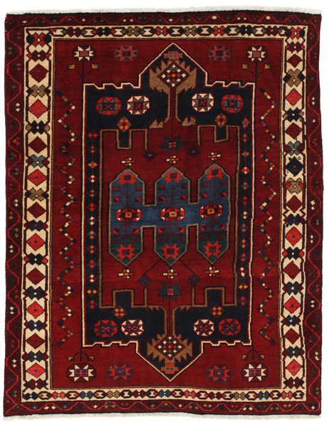 Afshar - Sirjan Персийски връзван килим 197x155
