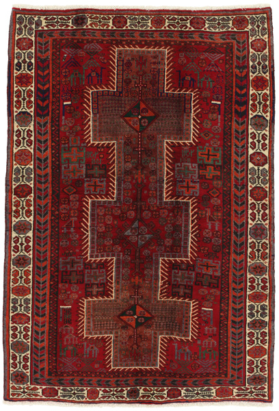 Afshar - Sirjan Персийски връзван килим 193x130