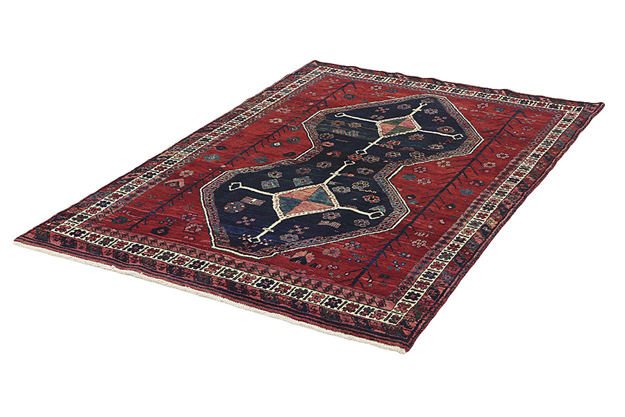 Tuyserkan - Hamadan Персийски връзван килим 228x150 - Снимка 2