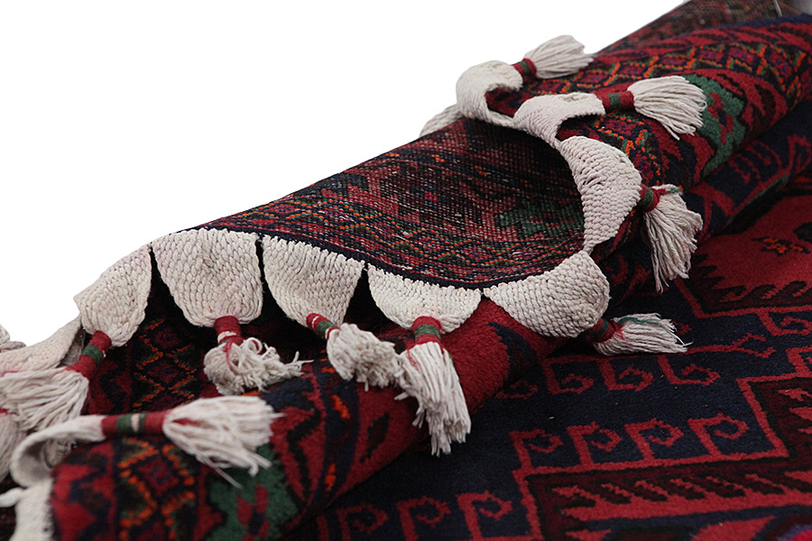 Afshar - Sirjan Персийски връзван килим 233x145 - Снимка 4