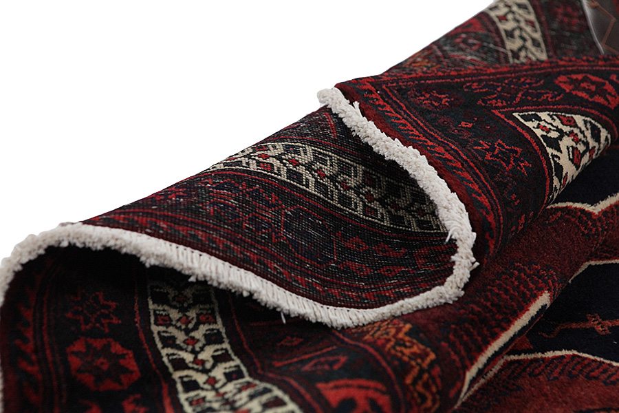 Afshar - Sirjan Персийски връзван килим 243x147 - Снимка 4