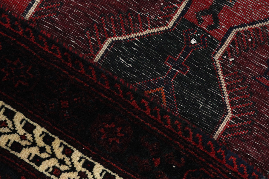 Afshar - Sirjan Персийски връзван килим 243x147 - Снимка 5